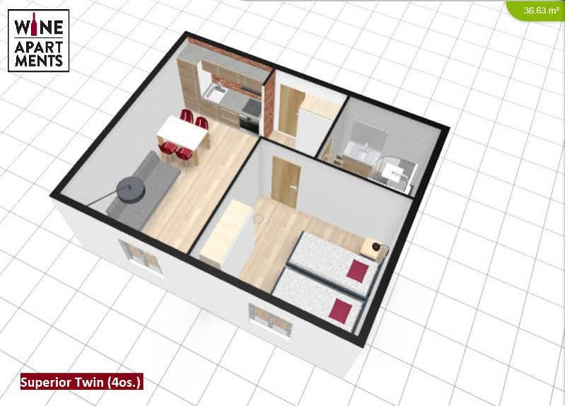 Wine Apartments Краков Экстерьер фото